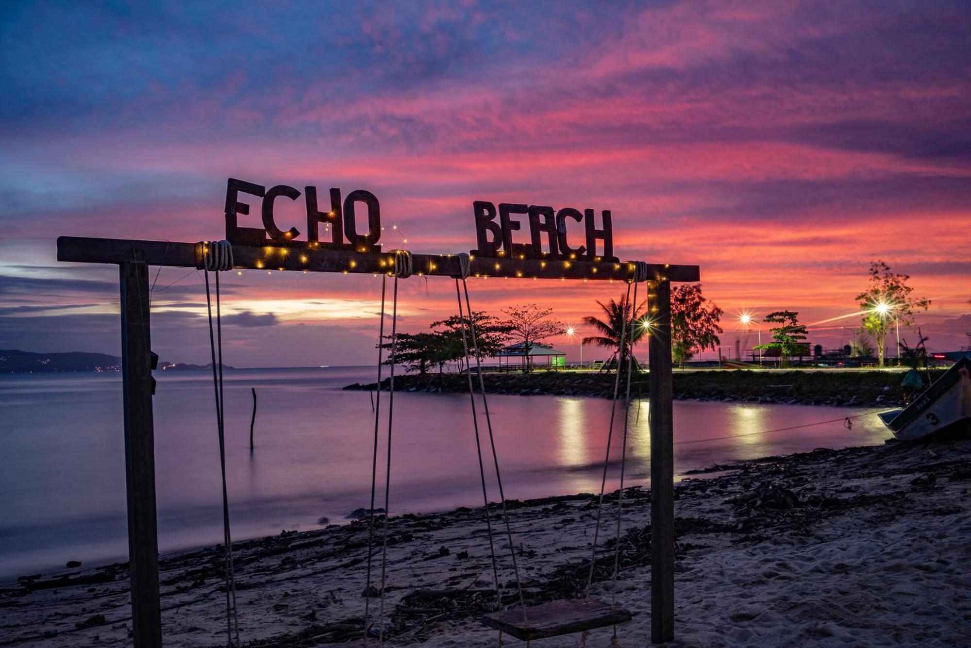 Echo Beach Hostel Баан Тай Экстерьер фото
