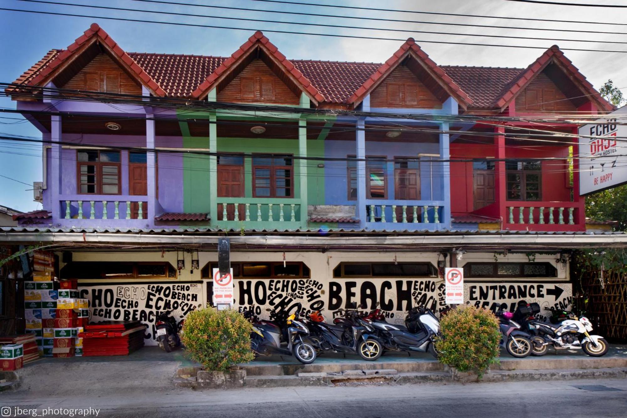 Echo Beach Hostel Баан Тай Экстерьер фото