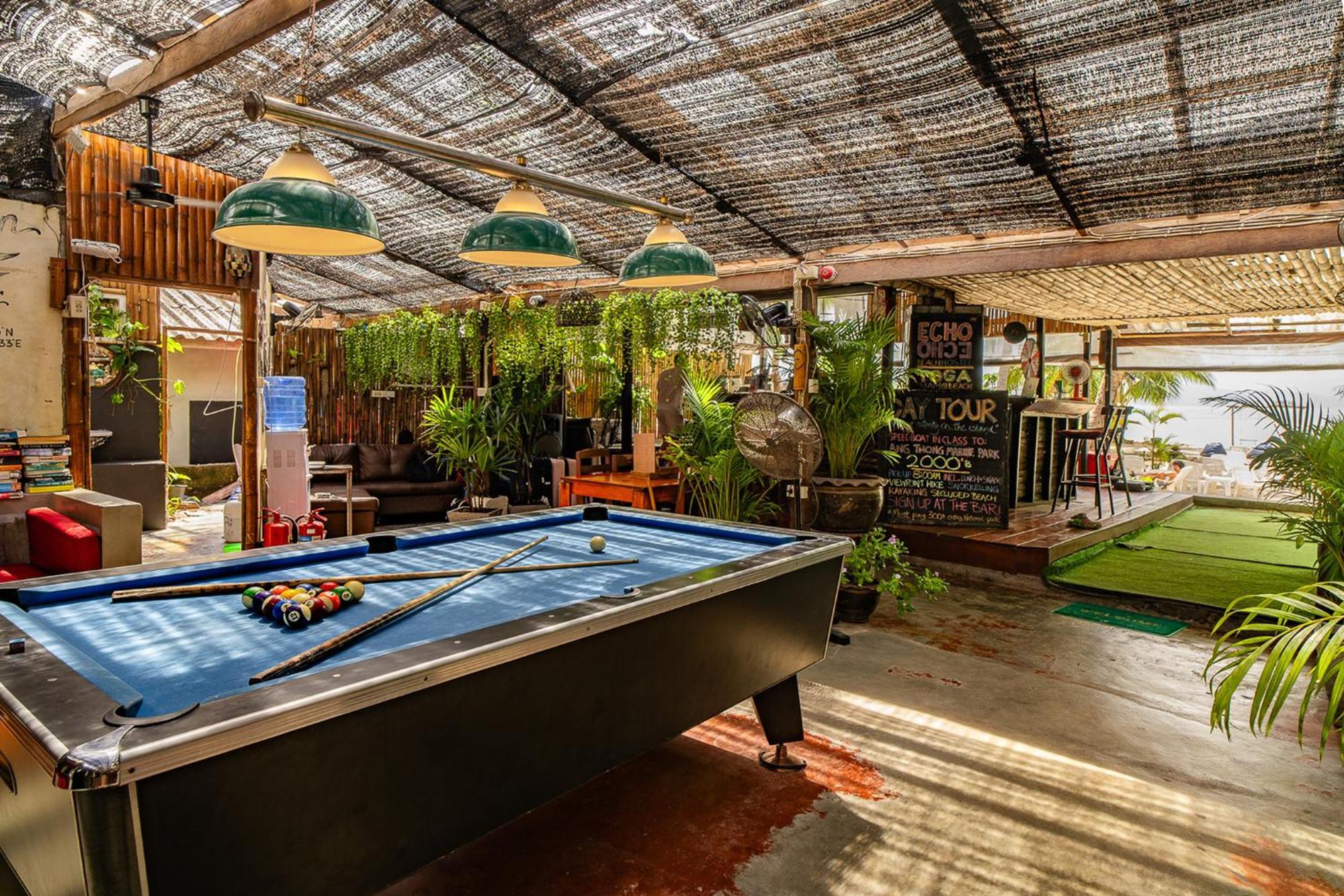 Echo Beach Hostel Баан Тай Экстерьер фото